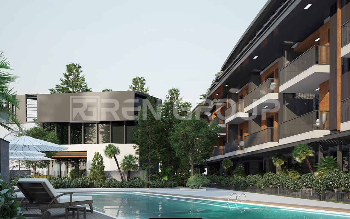 Pre sale of new apartments in Lara Antalya