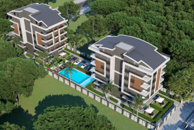 Luxury apartments in a great location in Konyaalti Antalya