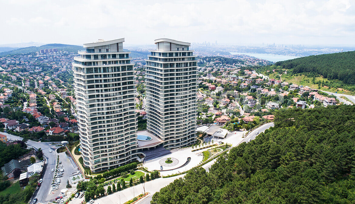 Smart apartments in the Asian part of Istanbul