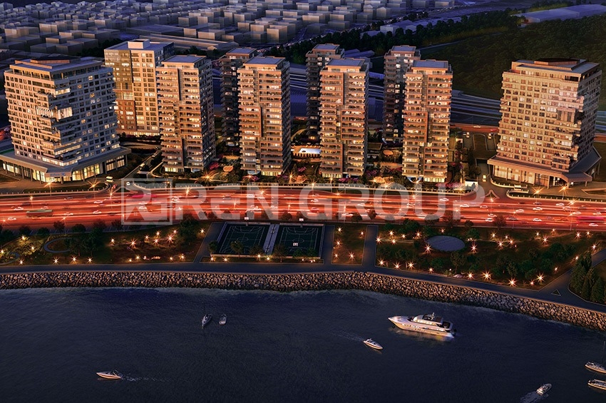 Project in the European part of Istanbul